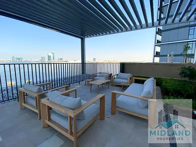 Waterfront 2BR Apartment | Creek Edge Tower 2 | Balcony & Skyline Views