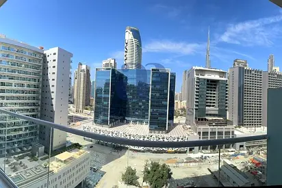 BURJ KHALIFA VIEW | 1BR UNFURNISHED | PRIME BUSINESS BAY