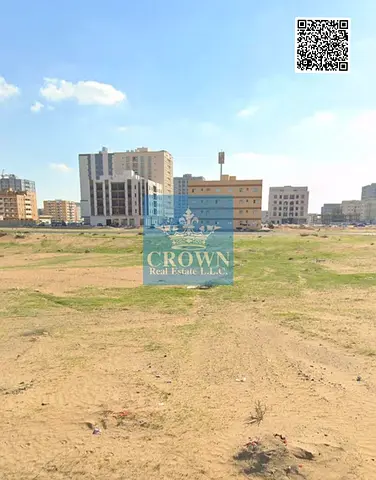 أرضان سكني تجاري للبيع في الجرف 3 – عجمان | تصريح أرضي + 6 طوابق