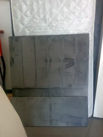Single bed with mattress