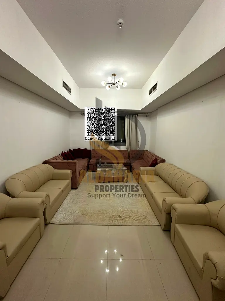 🏡 1 Bedroom Apartment for Annual Rent in Al Nuaimiya Tower – Ajman ✨