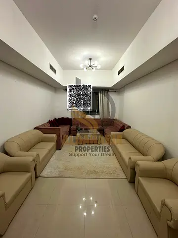 🏡 شقة غرفة وصالة للإيجار السنوي في برج النعيمية – عجمان ✨