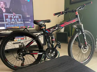 Used Foldable Land Rover Full-Suspension Mountain Bike - Good Condition