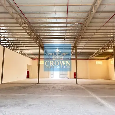 * Warehouse مستودع جديد للإيجار في منطقة الإمارات الصناعية الحديثة ، أم القيوين 🏭***