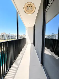 Brand New building !! 1-Bedroom + open view balcony With all amenities gym pool cover car parking ..