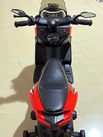 01 Super ,bright red bike, chargeable, fun bike for childrens, bike for 3-5 years kids