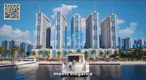 🏡 شقة غرفة وصالة للبيع – أبراج الخور (Ajman Creek Towers)