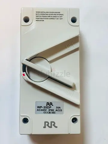 WP-35DP Weatherproof Isolator Switch