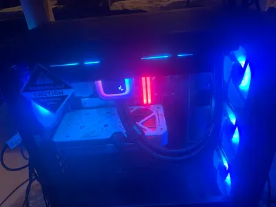 Custom Gaming PC with RGB Cooling  AIO Liquid Cooler