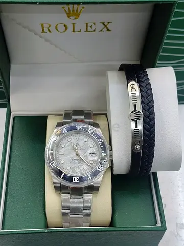 Premium automatic rolex with accessories