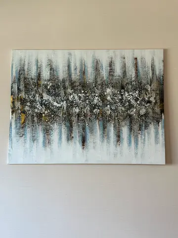 Abstract Textured Wall Art Painting - Neutral Tones