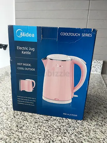 Midea Electric Kettle (Cool Touch Series) - Pink, Boxed