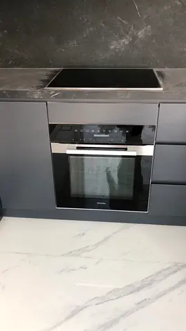 Miele brand built-in electric oven and induction cooktop 60cm lastest model