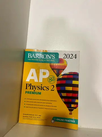 Barron’s AP physics 2 2024 book
