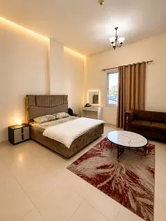 Sharing daily rent studio in Emirates cluster