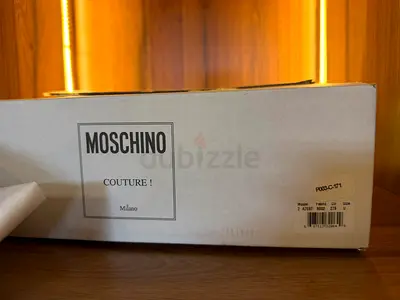 Moschino Couture shoebox (original designer packaging)