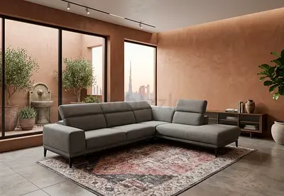 Natuzzi Italian L Shape Sofa Excellent Condition like new Condition