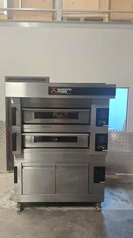 MORETTI FORNI ELECTRIC DOUBLE DECK OVEN
