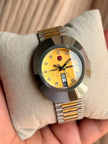 Rado Diastar Mens Automatic Watch - Gold Dial, - RIVOLI maintained watch