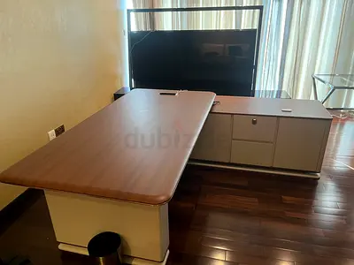 Wooden Study/Computer Desk with Drawer - Good Condition