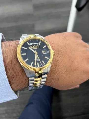 Roamer Day Date Automatic SWISS Watch