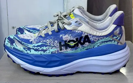Hoka Clifton-style running shoes - Blue