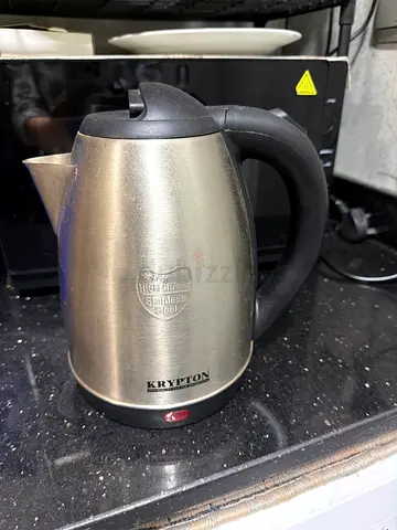 Stainless Steel Electric Kettle - 1.7L, Used in Good Condition