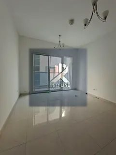 A two-bedroom apartment with a living room for rent in Al Majaz 2, featuring an excellent layout and