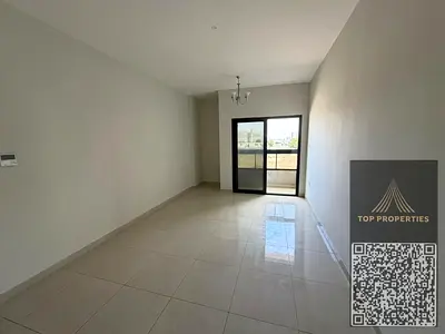 Two-room apartment and a living room for annual rent in Al Jurf 3 - Ajman | Balcony, central air conditioning, and a great location near the mosque