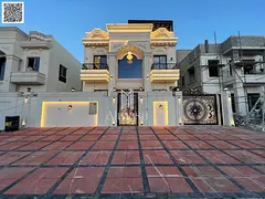 Own a luxurious villa with an elegant classic design, two floors with a roof, including registration