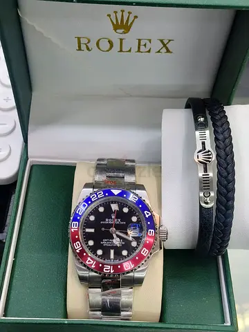 Premium automatic rolex with accessories