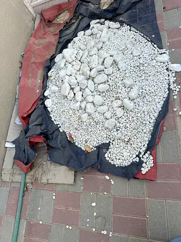 Gravel and rocks for gardens
