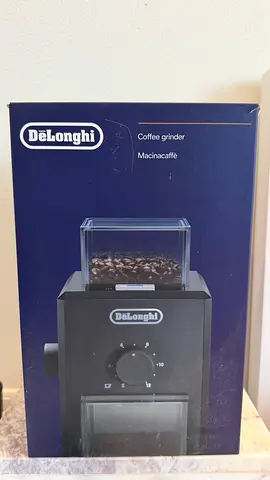 DeLonghi Coffee Grinder KG79 — Brand New, Sealed in Box