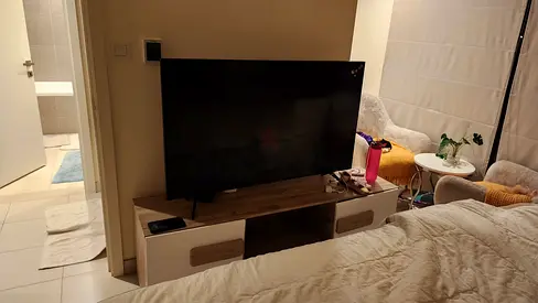 Wooden TV stand