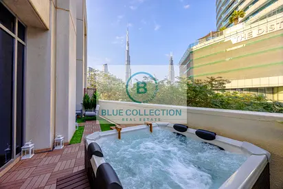 Burj Khalifa View | Big Terrace | With Jacuzzi