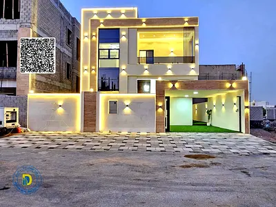 A fantastic price in Al Zahia : a 4-bedroom villa, including registration fees, bank financing, and freehold .
