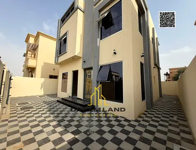 Villa for rent in Al Helio 2, Ajman. 3 master bedrooms, living room, majlis, maid's room, and storage.