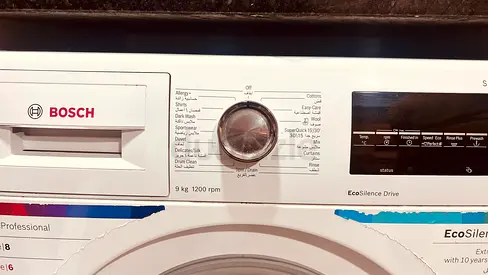 Bosch Series 6 Front Load Washing Machine - 8kg, EcoSilence Drive