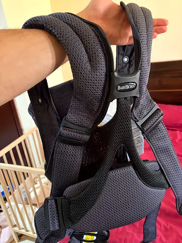 BABYBJORN Ergonomic Baby Carrier / Front and Back Carrier - Gray, Excellent Condition - barely used