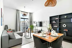 Newly Furnished | Modern 1BR retreat with private balcony in JVC | All Bills Inclusive \ Ideal for M