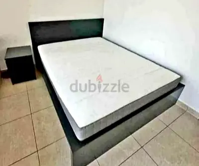 Ikea Queen size bed with mattress available in perfect condition
