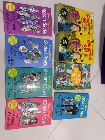 Enid Blyton childrens book bundle — Secret Seven, Naughtyest Girl  more (8 books)