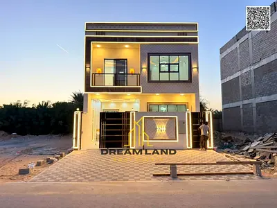 فرصة سكنية واستثمارية | تملك فيلا فاخرة بالحليو 2عجمان | 5 غرف نوم وروف | بسعر تنافسي