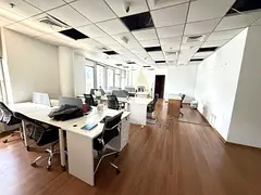 Semi Furnished Office | Pantry and Washroom Inside
