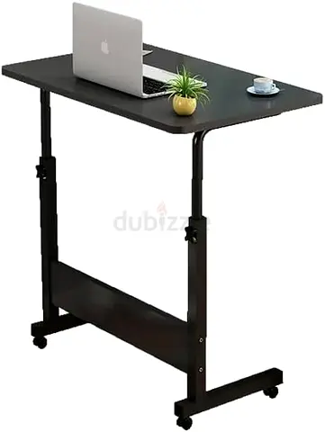 Adjustable Rolling Laptop Desk and Study Table