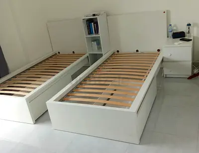 Ikea  Single beds with mattress available in perfect condition