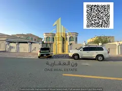 Luxury villa with swimming pool for rent in Ajman, Al Jurf area, behind the court