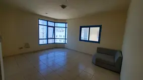 One BHK Al Qasimia Al Nada no deposit central AC gas large space panoramic open view near Dubai Ajma
