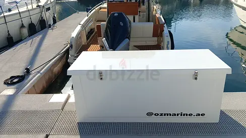 Premium Fiberglass Dock Box | Marine Grade Storage Box Large