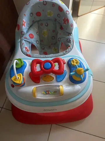 Baby walker with activity tray - gently used